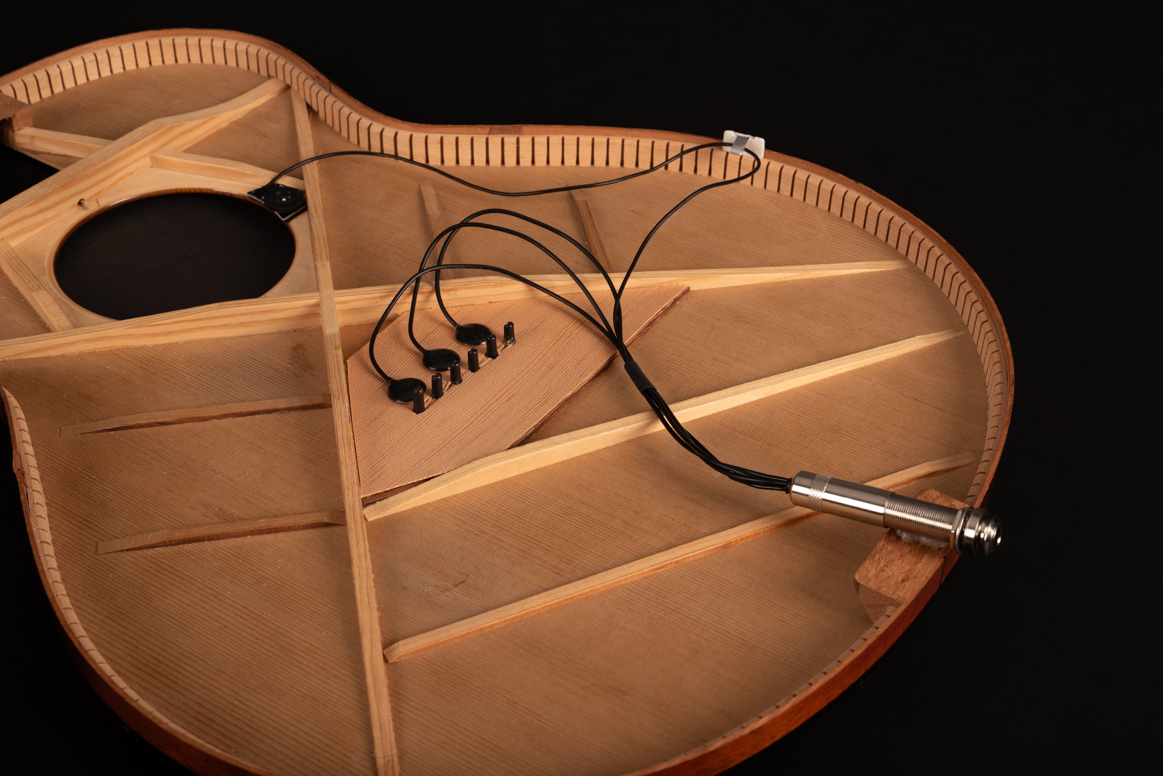 NS3V Natural Sound 3 Sensor Passive Pickup with Volume Control